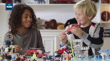 Plus-Plus 100 Piece Basic Mix Tube - Smyths Toys