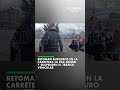Retoman bloqueos en la carretera La Paz-Oruro y suspenden el tráfico vehicular