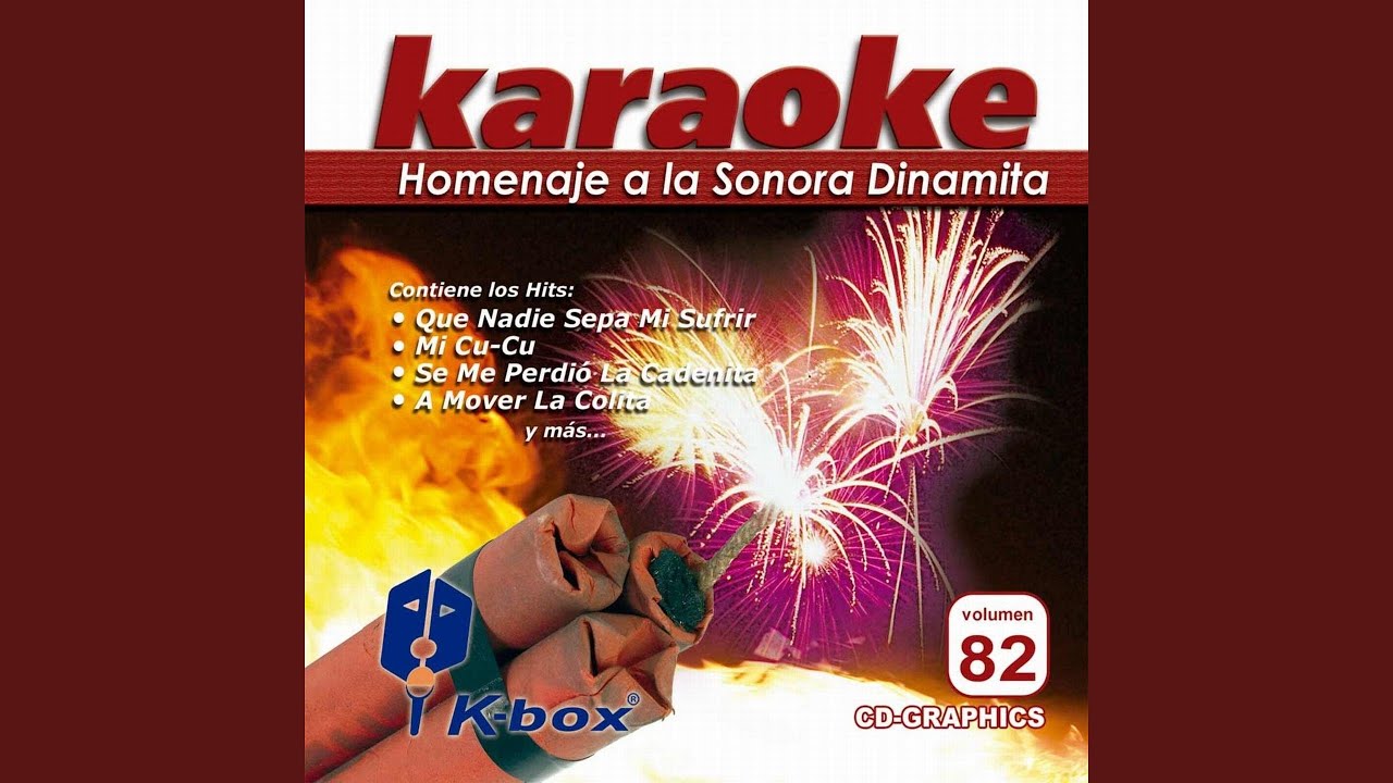 Que Nadie Sepa Mi Sufrir (Karaoke Version) YouTube