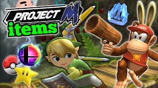 Project M with Items