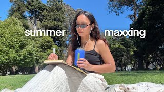perfect summer days 🦋 easy recipes, thrift haul, cozy picnic, infected piercing storytime