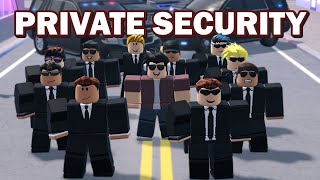 Hiring the BEST Private Security Team! Protecting me in ERLC... | ERLC Liberty County (Roblox)