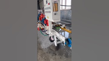 High Efficiency Automatic Stair Stone Grooving Edge Grinding Machine