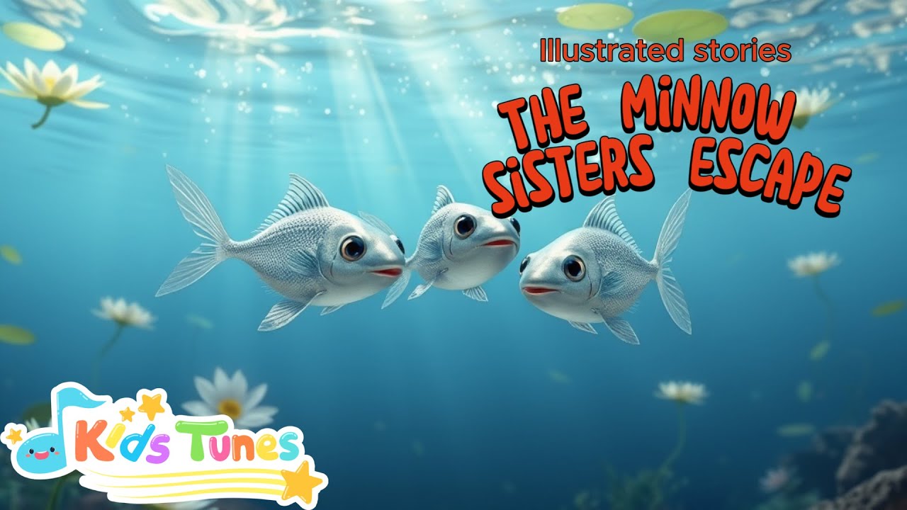 The Three Minnow Sisters' Clever Escape | Illustrated Fairy Tales