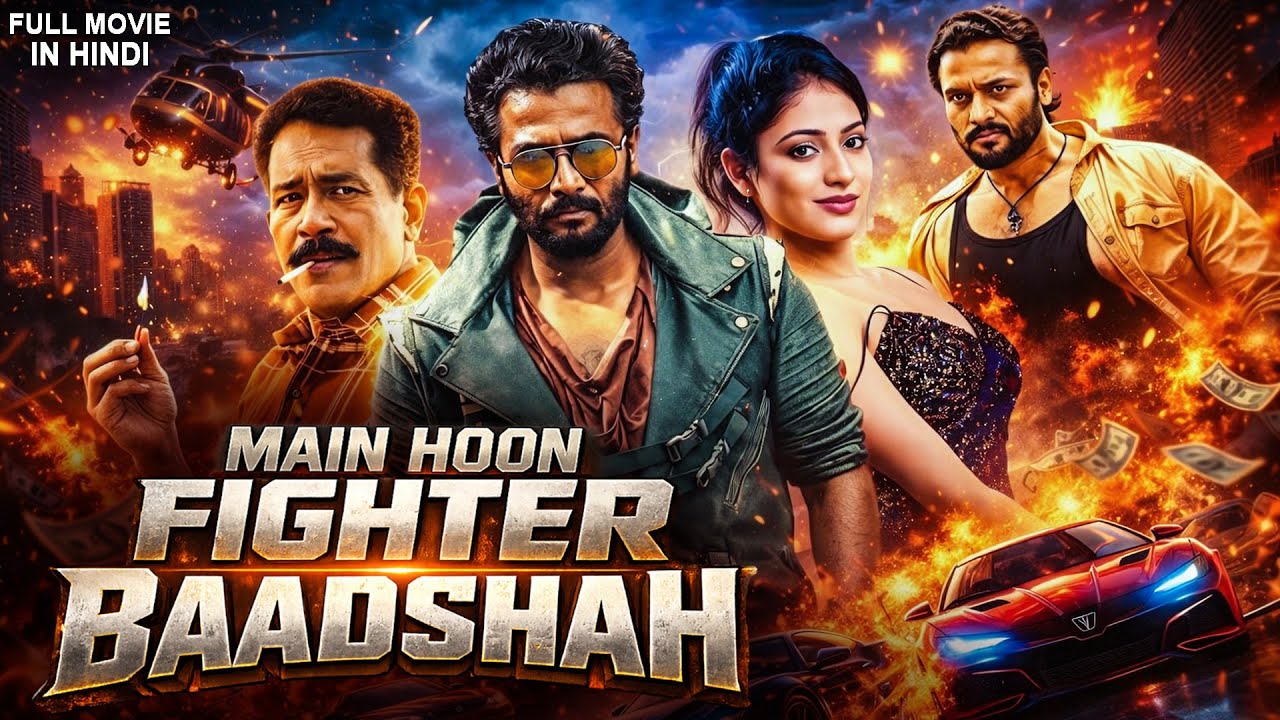 MAIN HOON FIGHTER BAADSHAH | New (2025) Released South Indian Movie Dubbed In Hindi | Crime Thriller