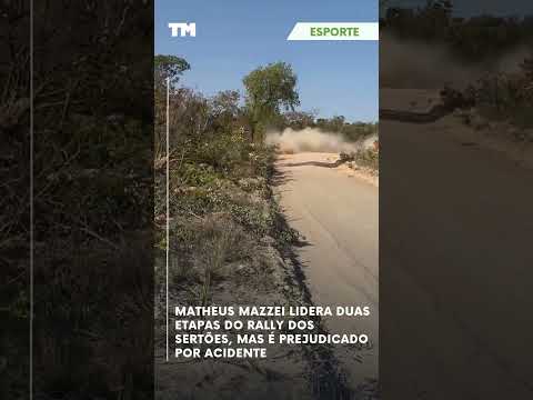 Matheus Mazzei lidera duas etapas do Rally dos Sertões, mas é prejudicado por acidente