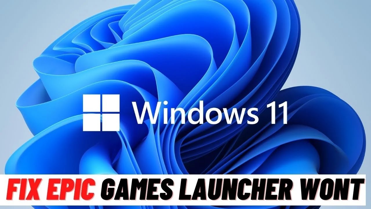 How to Fix Epic Games Launcher Wont Open Problem - YouTube