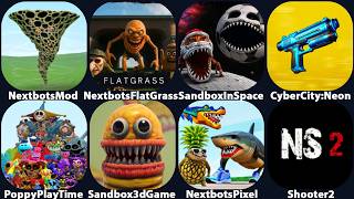 NEXBOTS IN PLAYGROUND MOD NEW UPDATE VERSION 13.2.4,Sandbox in Space,Sandbox 3D Game,Nextbots Pixel screenshot 1