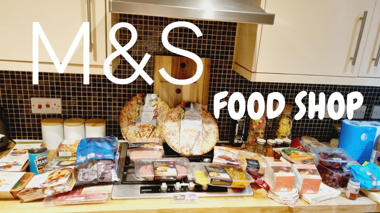 HUGE MARKS AND SPENCER FOOD SHOP || BRITISH GROCERY HAUL