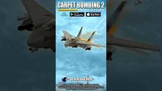 F14 Tomcat - Carpet Bombing 2 (Android, iOS) #shorts screenshot 5