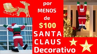 DECORACIÓN NAVIDEÑA 2021 SANTA CLAUS Grande hecho con Fieltro SÚPER ECONÓMICO con PATRÓN incluido DECORACIÓN NAVIDEÑA 2021 SANTA CLAUS Grande hecho con Fieltro SÚPER ECONÓMICO con PATRÓN incluido
