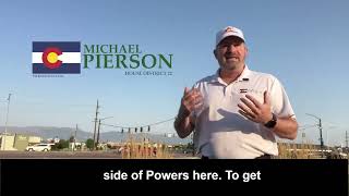 Let's get Powers Blvd finished. We can't wait another 30 years.