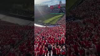 Norway fans with the Viking row #vikings #norway #fans #worldcup2026 #footballshorts #soccer #fun