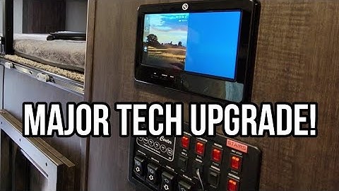 Big Technology Upgrade added to our RV!  Lippert OneControl!