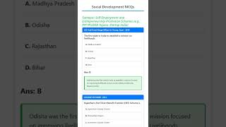 Self-Employment and Entrepreneurship Promotion Schemes e.g., PM MUDRA Yojana, Startup India