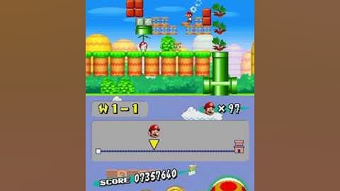 NSMB custom level: weird "don