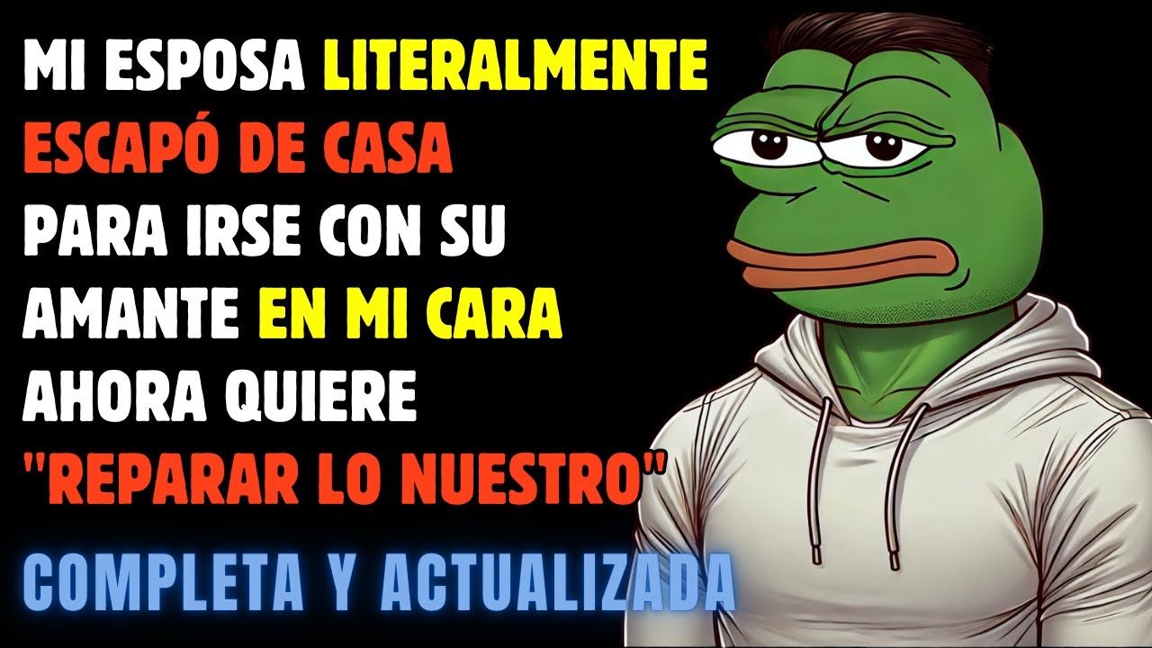 Mi esposa se ESCAPÓ de CASA para ir con su AMANTE