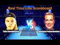 Yulia Starodubtseva vs Anastasia Pavlyuchenkova Live Score - WTA Madrid, Spain Women Singles