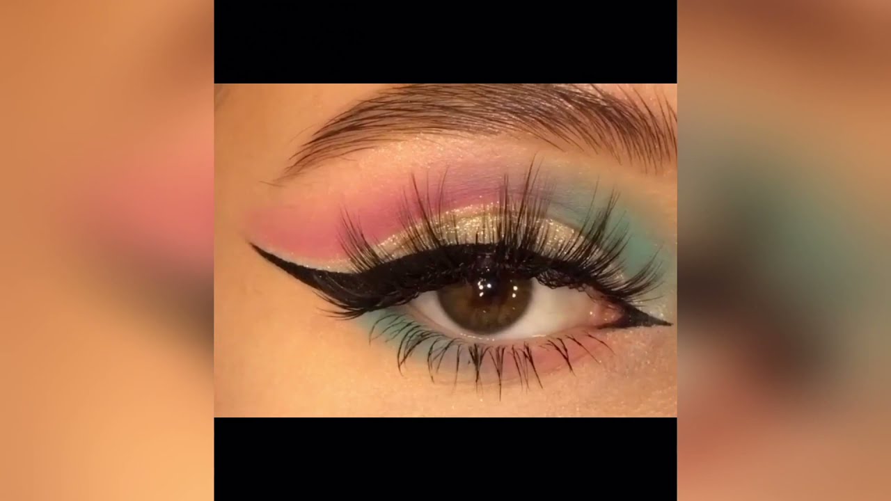 Unicorn Eye Makeup Tutorial || Anabia's Salon & Training Center 