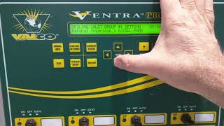 Ventra Pro -  Setting up a ceiling inlet