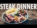 The PERFECT STEAK // 13ft Scamp Trailer Cooking