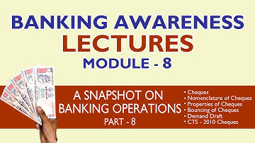 Banking Awareness Lecture - Module 8