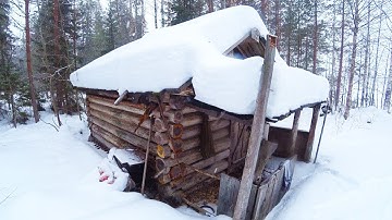 Snowstorm and wolves, I