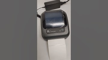 Zebra GX420D Printer Label Calibration - Quick and Easy How-To - Banana Barcode #shorts #printer