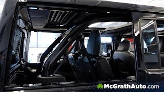 Opening the Jeep Sky One-Touch Power Top