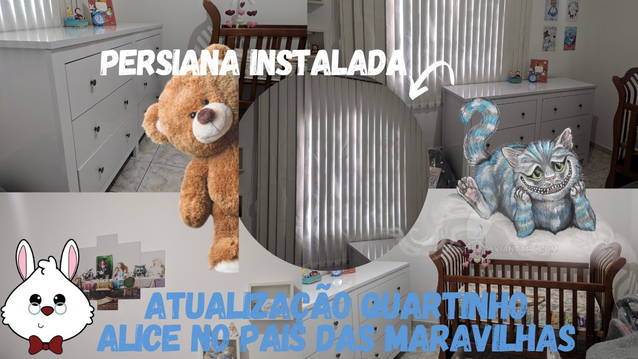 QUARTINHO ALICE NO PAIS DAS MARAVILHAS ATUALIZAÇAO #QUARTINHO #BEBE # ...