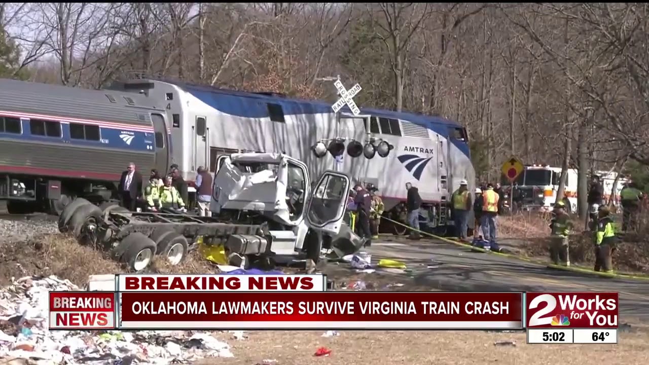 Oklahoma GOP lawmakers OK after train crash in Virginia YouTube