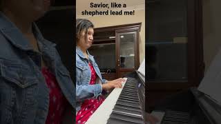 Savior, Like a shepherd-#piano #pianobeginner #pianomusic #pianoeasy #worship #worshipmusic