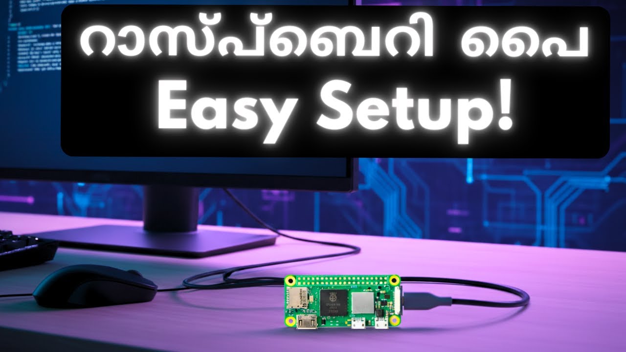 Easy Set Up Your Raspberry Pi Zero 2 W: Raspberry Pi Malayalam ...