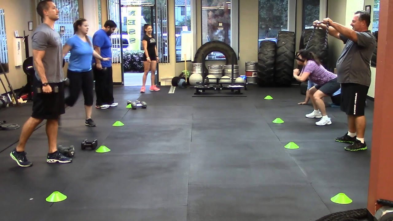 Fun Superhero Simulator Circuit Training Class at Metahuman Fitness in Vista, CA