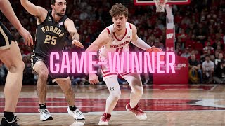 Instant reaction to the Badgers 76-75 overtime win over Purdue