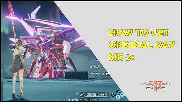 Sword Art Online : Fatal Bullet - Get Ordinal Ray MK 3+