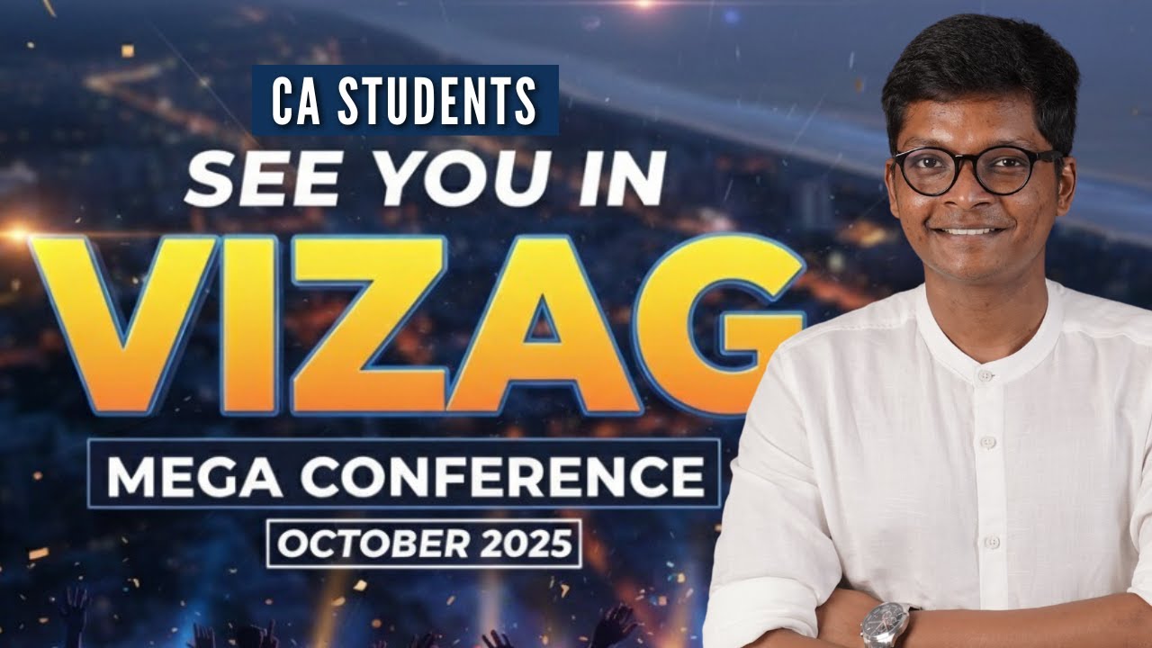 Let's Meet in VIZAG - CA Students MEGA Conference - October 2025
