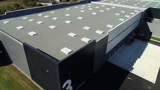 Corlog, the latest generation logistics platform by Daher (construction timelapse)
