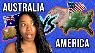 Australians Vs Americans - Comedian Damien Power