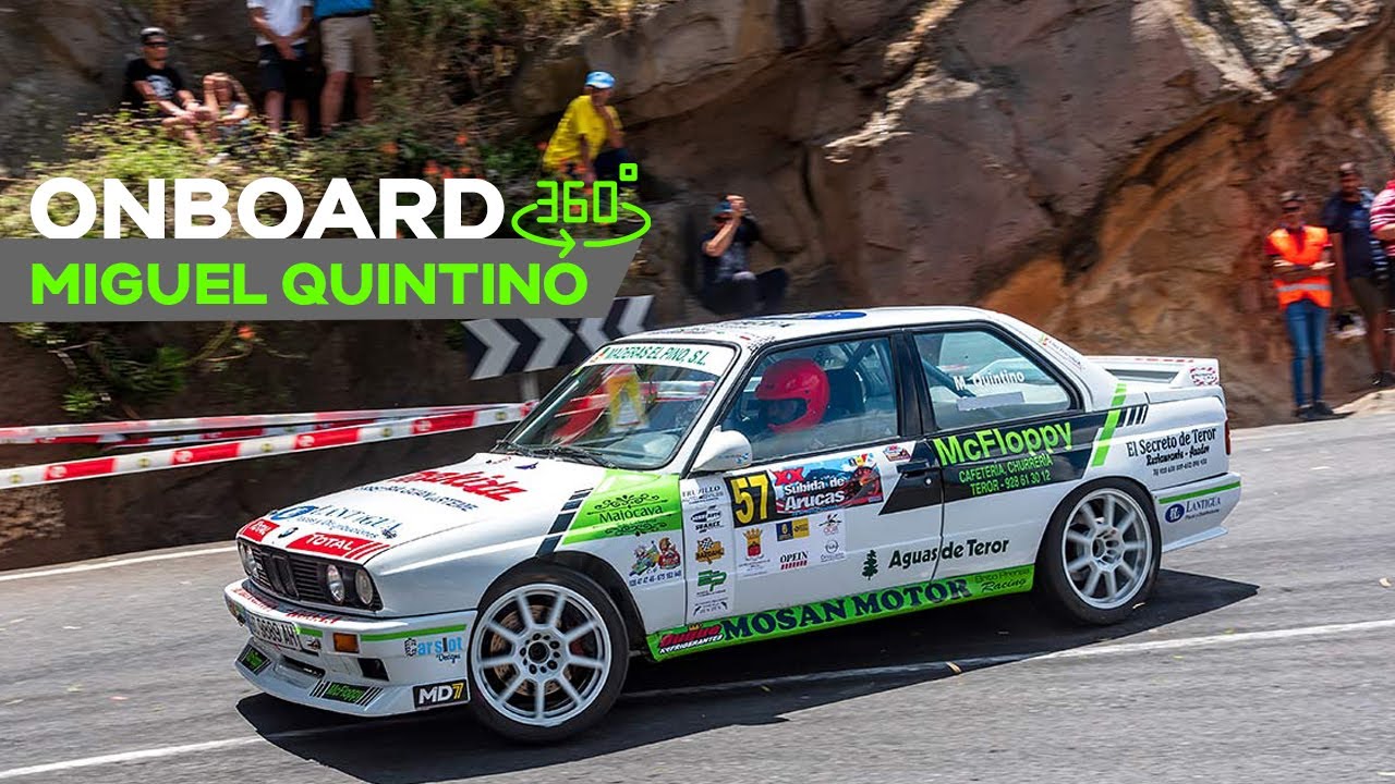 Miguel Quintino ONBOARD 360º | SUBIDA ARUCAS 2019