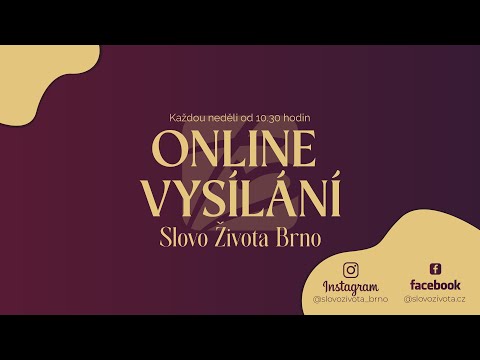 Slovo života - Živé vysílání