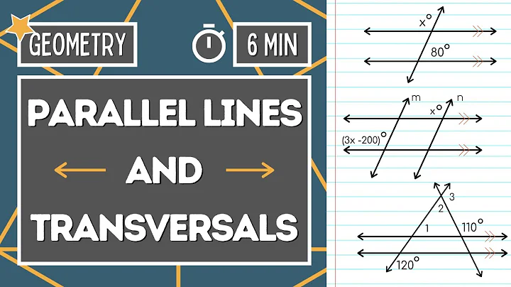 PARALLEL LINES AND TRANSVERSALS | Find the Angle Measure | Geometry Online Lesson