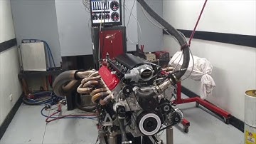 9.5L V12LS on the dyno