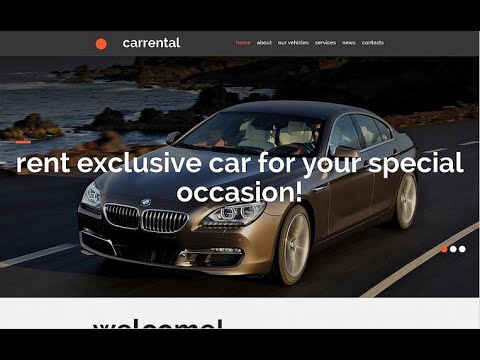 Car Rental Responsive Moto CMS 3 Template #53723