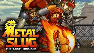 New Metal Slug The Lost Missions Full Gameplay - Metal Slug SB Fanthology v0.5.1