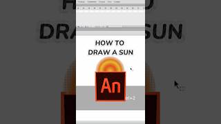 HOW TO DRAW a Sun! ☀️ 🎨 #howtodraw #shorts #radialgradient