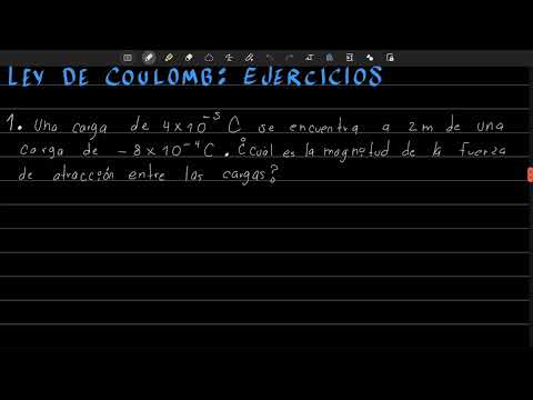 Ley de coulomb: EJERCICIOS tipo examen UNAM