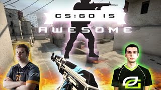 CS:GO IS AWESOME #7 - JW RUNBOOST BEAST! SHROUD SICK 4K! SMITHZZ THE GOD! STEWIE2k 1TAP
