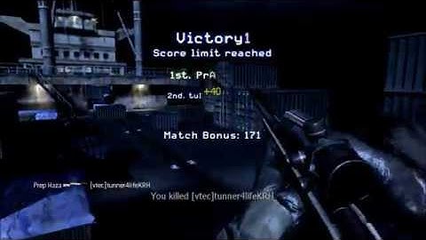 Cod 4 trickshot on wet work (Sick)