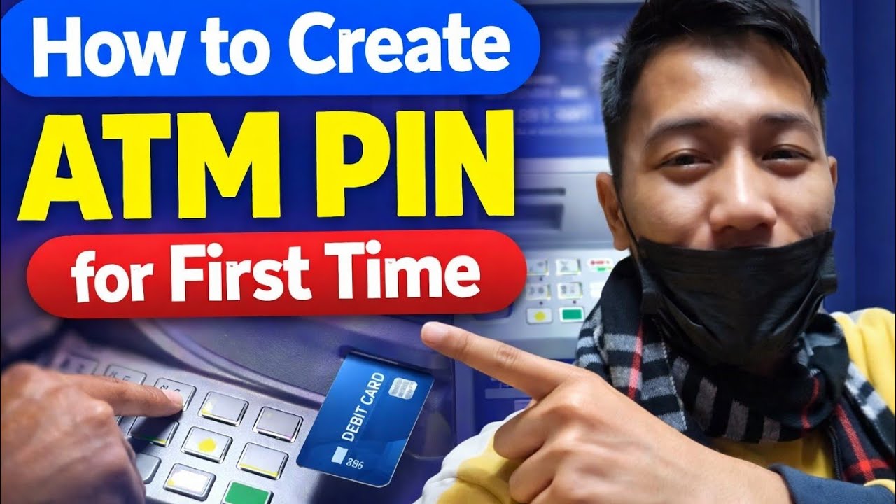 How to Create ATM PIN🤑 for First Time | Debit Card PIN Generation (Step ...